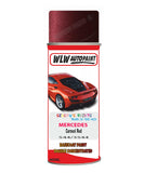 Paint For Mercedes Gl-Class Carneol Red Code 544/3544 Aerosol Spray Anti Rust Primer Undercoat