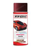 Paint For Mercedes G-Class Carneol Red Code 544/3544 Aerosol Spray Anti Rust Primer Undercoat