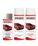 Paint For Mercedes E-Class Silver Code 29/9029 Aerosol Spray Paint With Lacquer