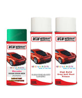 Paint For Mercedes E-Class Edison Green Code 252/6252 Aerosol Spray Paint With Lacquer