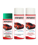 Paint For Mercedes E-Class Edison Green Code 252/6252 Aerosol Spray Paint With Lacquer