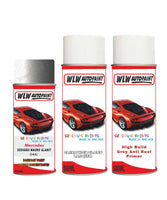 Paint For Mercedes G-Class Magno Alanit Grey Code 044 Aerosol Spray Paint With Lacquer