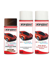 Paint For Mercedes C-Class Mystic Brown Code 052 Aerosol Spray Paint With Lacquer