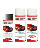 Paint For Mercedes G-Class Selenit Grey Magno Code 297/7297 Aerosol Spray Paint With Lacquer