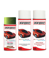 Paint For Mercedes Cla-Class Elbait Green Code 175/6175 Aerosol Spray Paint With Lacquer