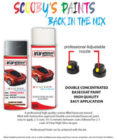 Paint For Mercedes G-Class Flint Grey Code 368/7368 Aerosol Spray for body panel crash repair