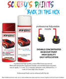 Paint For Mercedes G-Class Hyazinth Red Code 334/3996 Aerosol Spray for body panel crash repair