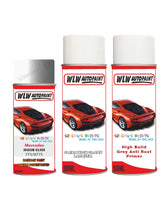 Paint For Mercedes Gla-Class Iridium Silver Code 775/9775 Aerosol Spray Paint With Lacquer