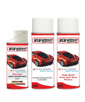 Paint For Mercedes Cl-Class Magno Kaschmir White Code 049 Aerosol Spray Paint With Lacquer