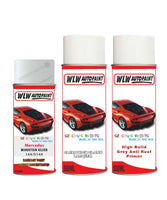 Paint For Mercedes Gla-Class Mondstein Silver Code 144/9144 Aerosol Spray Paint With Lacquer