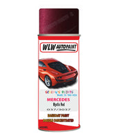 Paint For Mercedes C-Class Mystic Red Code 37/3037 Aerosol Spray Anti Rust Primer Undercoat