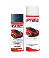 Paint For Mercedes C-Class Nautik Blue Code 929/5929 Aerosol Spray Paint