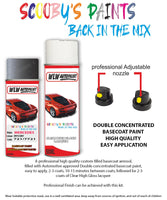 Paint For Mercedes S-Class Onyx Grey Code 721/7721 Aerosol Spray for body panel crash repair