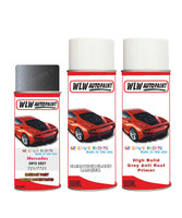 Paint For Mercedes S-Class Onyx Grey Code 721/7721 Aerosol Spray Paint With Lacquer