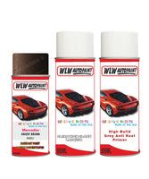 Paint For Mercedes Cla-Class Orient Brown Code 990 Aerosol Spray Paint With Lacquer