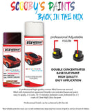 Paint For Mercedes S-Class Rubellit Red Code 660/3660 Aerosol Spray for body panel crash repair