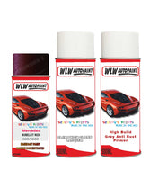Paint For Mercedes S-Class Rubellit Red Code 660/3660 Aerosol Spray Paint With Lacquer