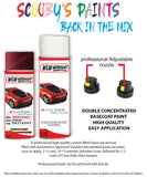 Paint For Mercedes A-Class Saturn Red Code 597/3597 Aerosol Spray for body panel crash repair