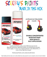 Paint For Mercedes G-Class Smaragd Black Code 189/9189 Aerosol Spray for body panel crash repair