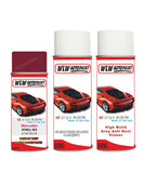 Paint For Mercedes C-Class Spinell Red Code 574/3574 Aerosol Spray Paint With Lacquer