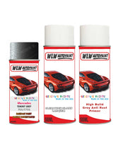 Paint For Mercedes G-Class Tenorit Grey Code 755/7755 Aerosol Spray Paint With Lacquer