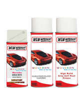 Paint For Mercedes Cls-Class Zirrus White Code 650/9650 Aerosol Spray Paint With Lacquer