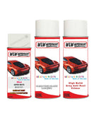 mini jcw aspen white aerosol spray car paint clear lacquer bu0191 With primer anti rust undercoat protection
