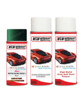 mini cooper coupe british racing green ii aerosol spray car paint clear lacquer b22 With primer anti rust undercoat protection