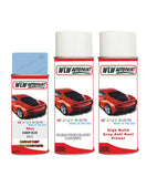 mini cooper candy blue aerosol spray car paint clear lacquer 853 With primer anti rust undercoat protection