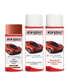 mini cooper hot orange aerosol spray car paint clear lacquer wa26 With primer anti rust undercoat protection