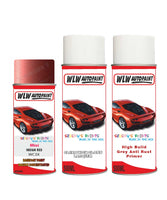 mini cooper indian red aerosol spray car paint clear lacquer wc3x With primer anti rust undercoat protection