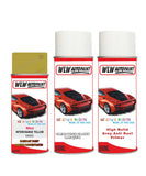 mini one interchange yellow aerosol spray car paint clear lacquer ya95 With primer anti rust undercoat protection