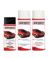 mini cooper s clubman midnight black aerosol spray car paint clear lacquer wa94 With primer anti rust undercoat protection