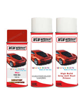 mini cooper countryman pure red aerosol spray car paint clear lacquer yb16 With primer anti rust undercoat protection