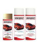 mini cooper cabrio solid sienna gold aerosol spray car paint clear lacquer 859 With primer anti rust undercoat protection