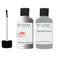 mini one bright silver code bu0192 touch up Paint with anti rust primer undercoat