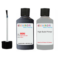 mini cooper coupe high class grey code wb43 touch up Paint with anti rust primer undercoat