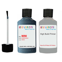 mini one cabrio horizon blue code wa93 touch up Paint with anti rust primer undercoat