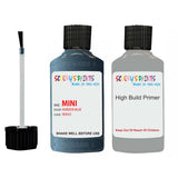 mini one cabrio horizon blue code wa93 touch up Paint with anti rust primer undercoat