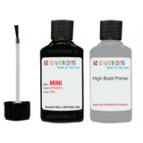 mini one jet black ii code 668 touch up Paint with anti rust primer undercoat