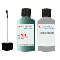 mini one laguna green code wb46 touch up Paint with anti rust primer undercoat