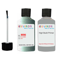 mini one silk green code 901 touch up Paint with anti rust primer undercoat