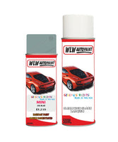 mini cooper cabrio ice blue aerosol spray car paint clear lacquer b28Body repair basecoat dent colour