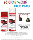 mitsubishi colt california vivid red pr5 car aerosol spray paint and lacquer 1990 1992