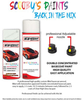 mitsubishi i miev frost white cmw10037 car aerosol spray paint and lacquer 2005 2020
