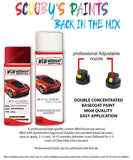mitsubishi outlander rouge erythree p48 car aerosol spray paint and lacquer 2013 2013