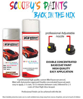 mitsubishi challenger white w23 car aerosol spray paint and lacquer 2003 2020