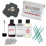 Paint For MITSUBISHI BORDEAUX Code RB Touch Up Paint Detailing Scratch Repair Kit