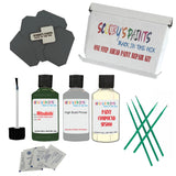 Paint For MITSUBISHI FURANO GREEN Code DM Touch Up Paint Detailing Scratch Repair Kit