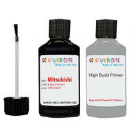 Mitsubishi Pajero Black Code Cmx10037 Touch Up Paint with anit rust primer undercoat